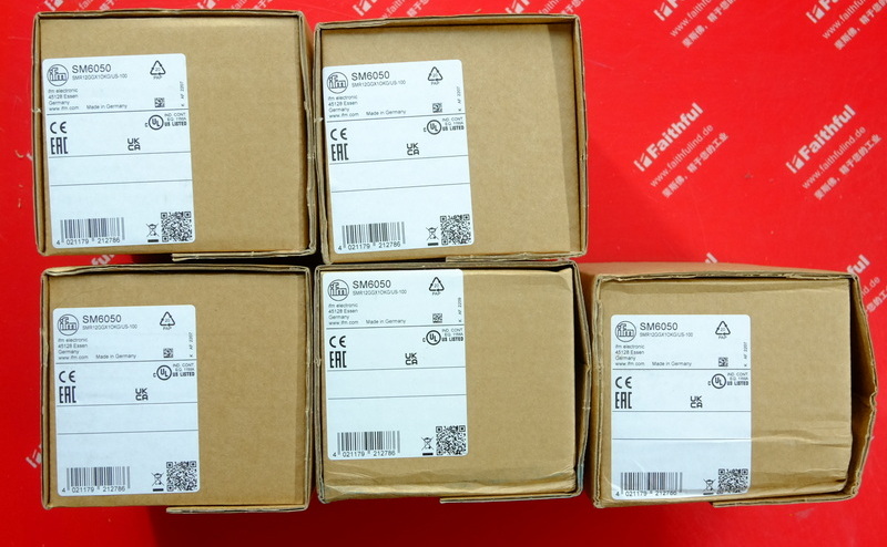 Ifm SM6050 易福门电磁流量计 SMR12GGX1OKG/US-100