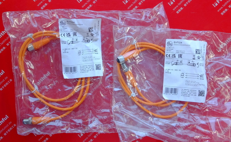 Ifm EVT024 易福门连接电缆 VDOGH030VAS0001E03STGH030VAS