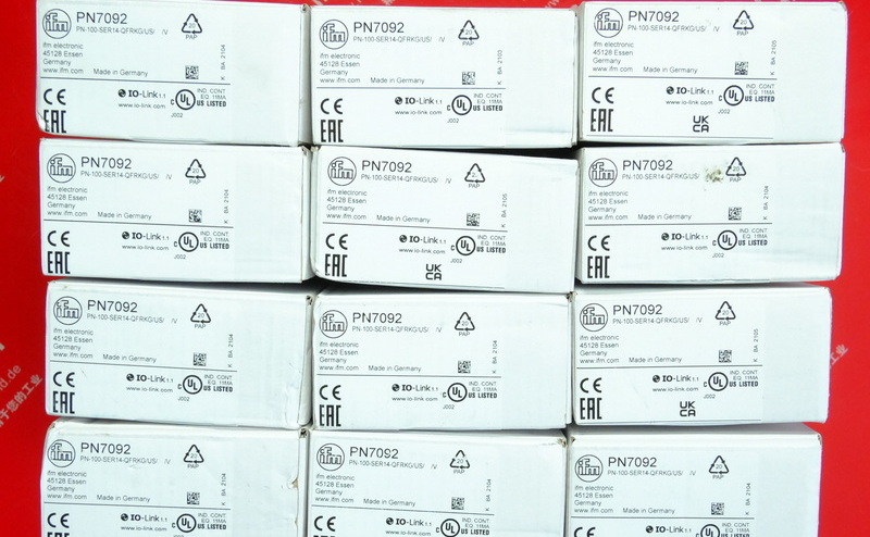 Ifm PN7092 易福门带显示屏的压力传感器 PN-100-SER14-QFRKG/US/ /V