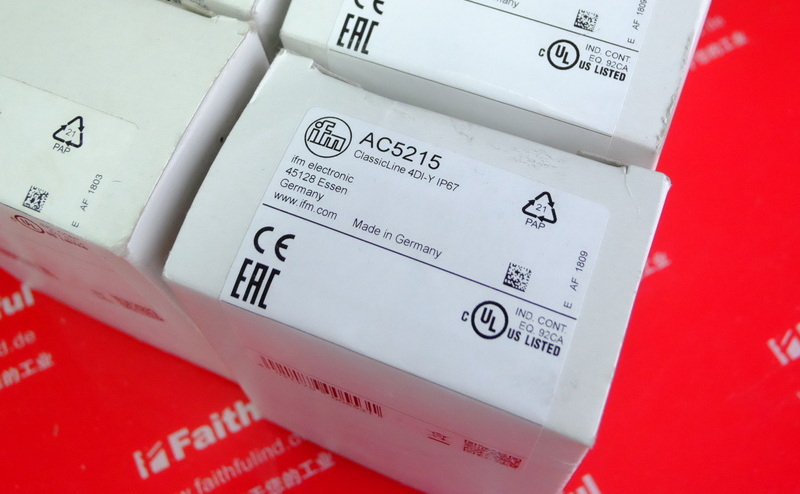 Ifm AC5215 易福门具快速安装技术的AS-Interface ClassicLine模块 ClassicLine 4DI-Y IP67