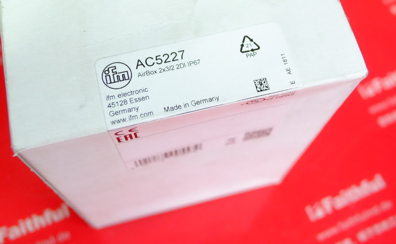 Ifm AC5227 易福门具快速安装技术的AS-Interface Airbox AirBox 2x3/2 2DI IP67