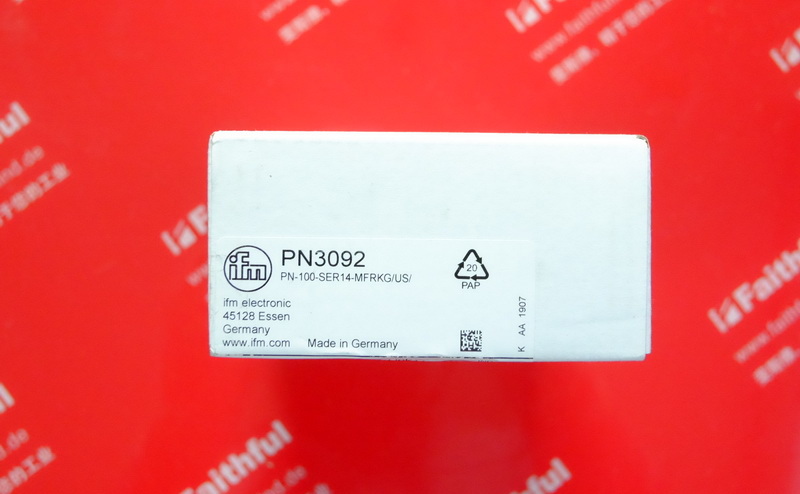 Ifm PN3092 易福门带显示屏的压力传感器 PN-100-SER14-MFRKG/US/ /V