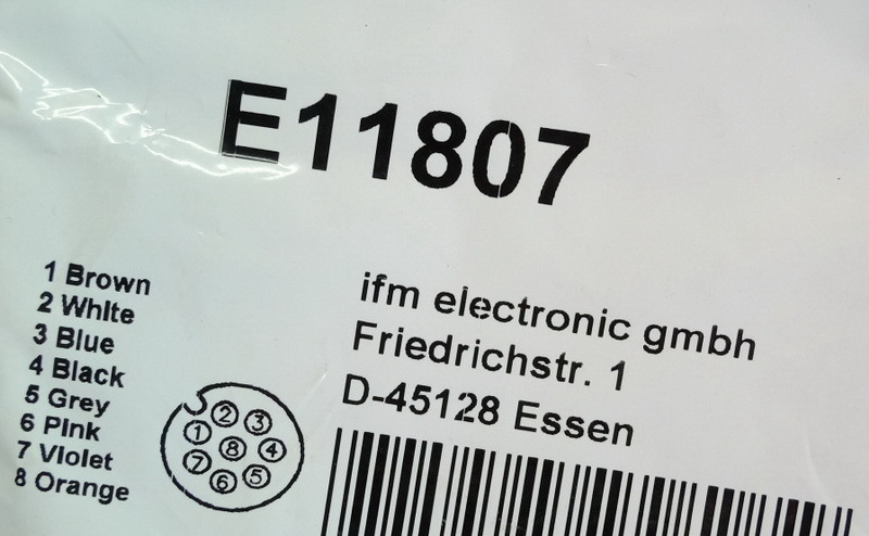 Ifm E11807 易福门带插座连接电缆 ADOGH080MSS0005H08