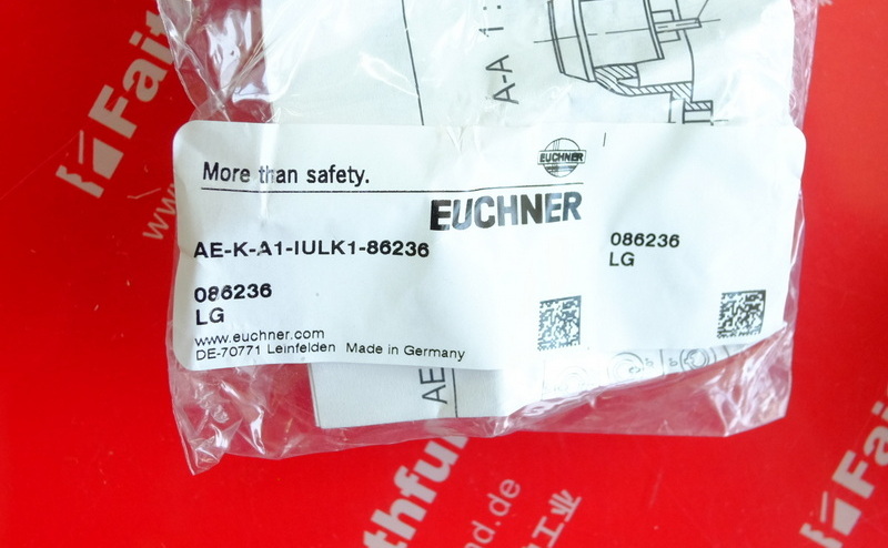 Euchner 086236 安士能用于CTP/CTA/TP/STP安全开关辅助解锁装置的锁止装置 AE-K-A1-IULK1-086236