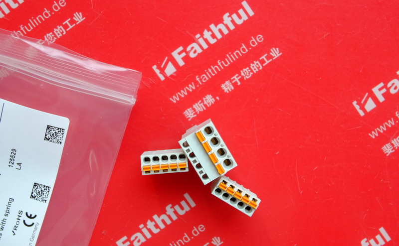 Euchner 125529 安士能接口适配器 AC-CC-04/05-V3-125529 EKS FSA 模块化弹簧笼式端子的连接套件