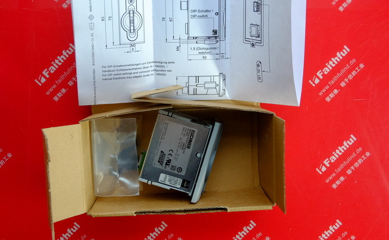 Euchner 106305 安士能配有PROFINET接口的电子钥匙适配器 EKS-A-IIX-G01-ST02/03