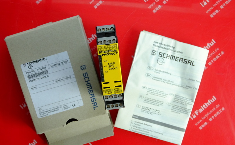 Schmersal 101182968 施迈赛安全继电器模块 SRB201ZHX3 24VDC