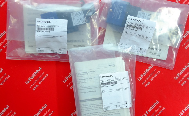 Schmersal 103025819 施迈赛电子安全传感器 RSS16-I1-D-CC-2982