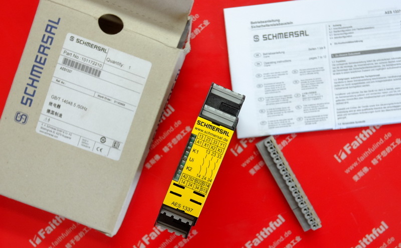 Schmersal 101172210 施迈赛安全继电器模块 AES1337