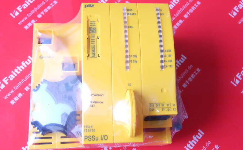 Pilz 312085 皮尔磁安全模块 PSSu H FS SN SD