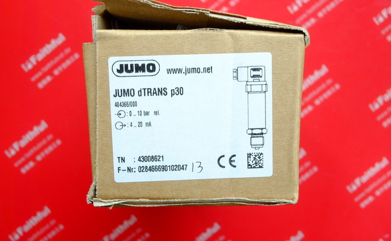 Jumo 43008621 久茂压力传感器 dTRANS P30 404366/000-459-405-613-20-61/000 压力变送器
