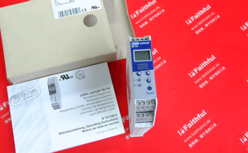 Jumo 00538975 久茂温度限制器 701160/9-0153-042-25 监视器 safetyM TB/TW