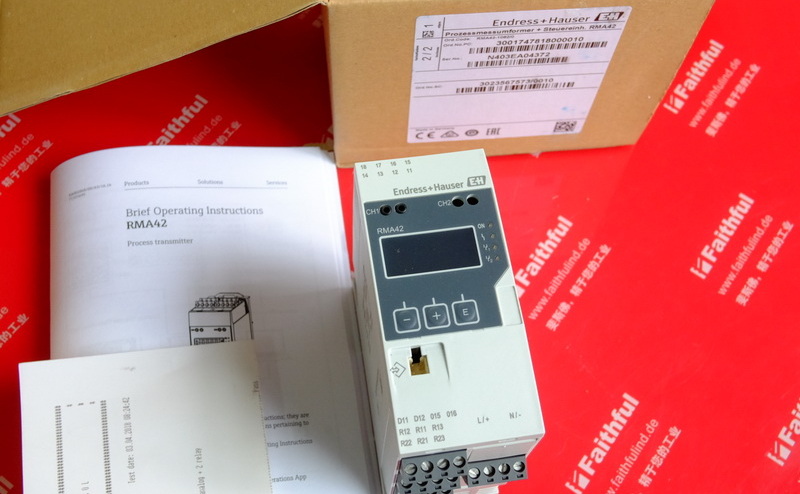 E+H RMA42-AAC 恩德斯豪斯过程测控仪 RMA42-1082/0 Endress+Hauser