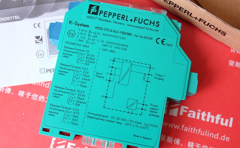 P+F 122583 倍加福变送器 KFD2-STC4-Ex1-Y122583 Pepperl+Fuchs