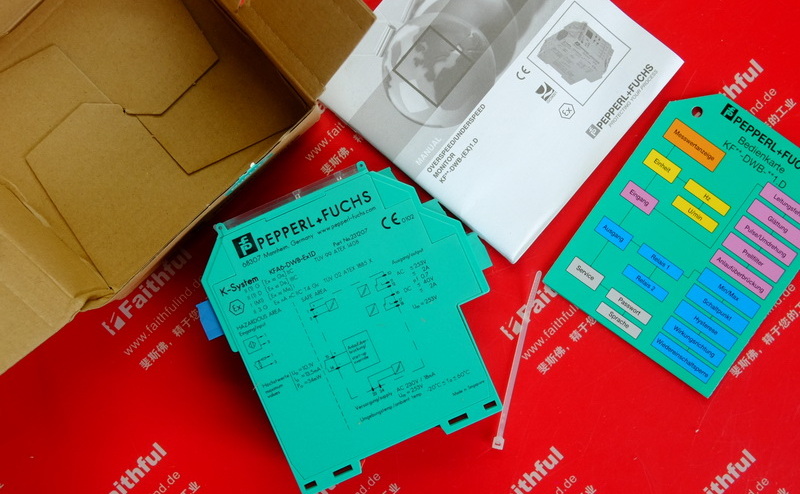 P+F 231207 倍加福旋转速度监控器 KFA6-DWB-Ex1.D Pepperl+Fuchs