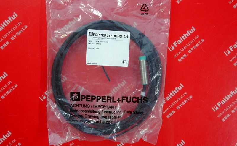P+F 086388 倍加福电感式传感器 NJ4-12GM40-E2 Pepperl+Fuchs