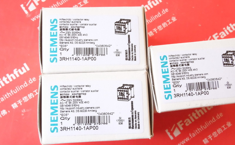 Siemens 3RH1140-1AP00 西门子接触式继电器