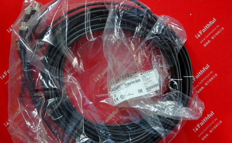 Balluff BCC0C77 巴鲁夫单头线缆 BCC M415-0000-2A-017-PX0534-050 非屏蔽传感器电缆