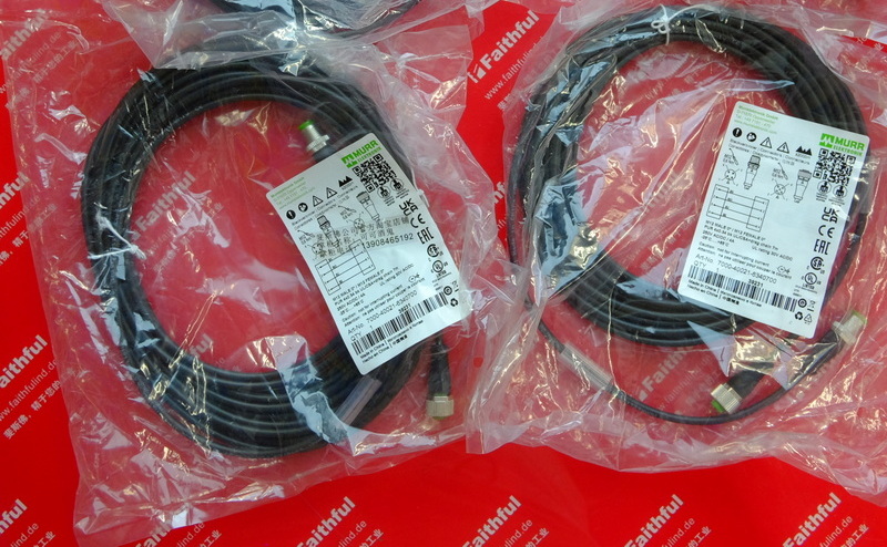 Murr-Elektronik 7000-40021-6340700 穆尔连接线 M12 4芯 公母头 7米