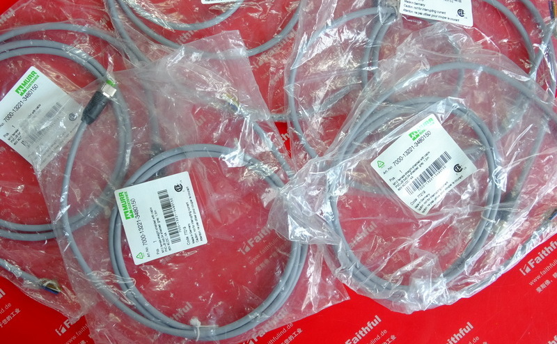 Murr-Elektronik 7000-13221-3480150 穆尔连接线 M12 5芯 屏蔽 1.5米