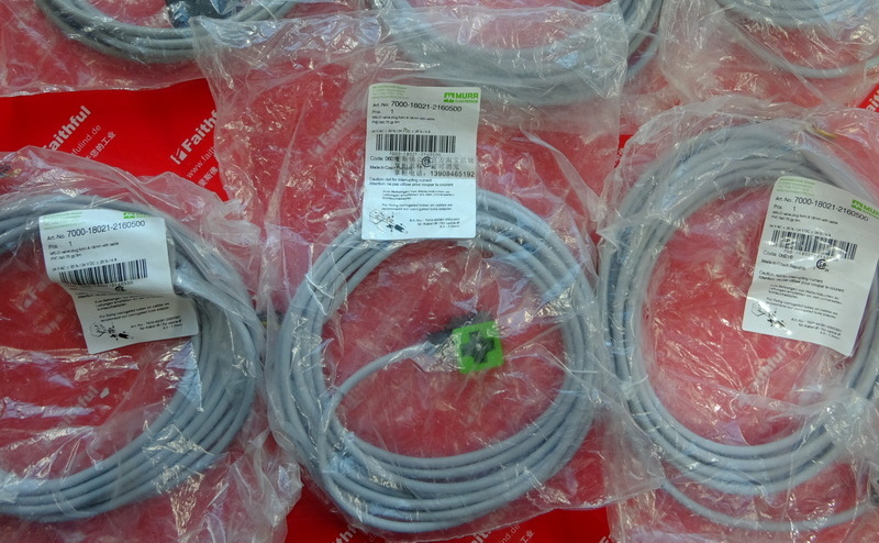 Murr-Elektronik 7000-18021-2160500 穆尔电磁阀连接线 A型 3芯 18mm 5米