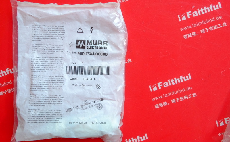 Murr-Elektronik 7000-17341-0000000 穆尔连接器 M12 8针 99148782708