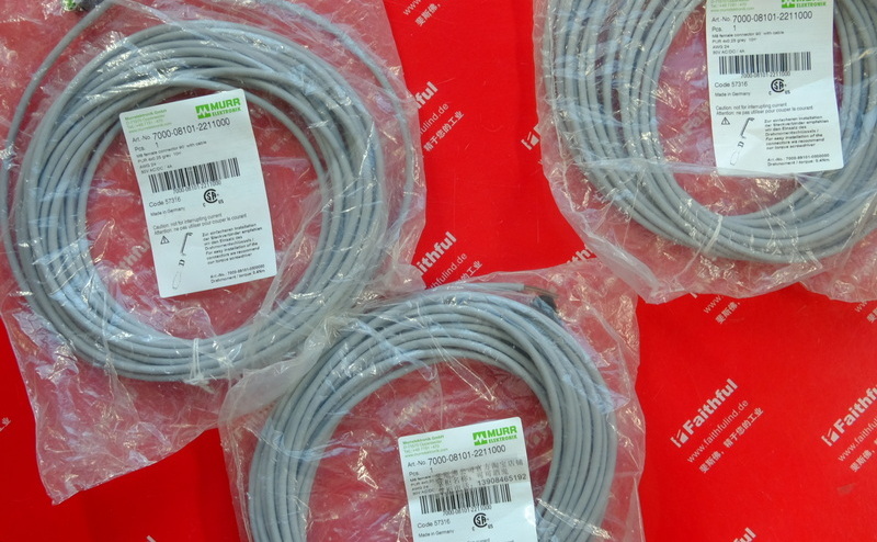 Murr-Elektronik 7000-08101-2211000 穆尔连接线 M8 4芯 10米 PUR