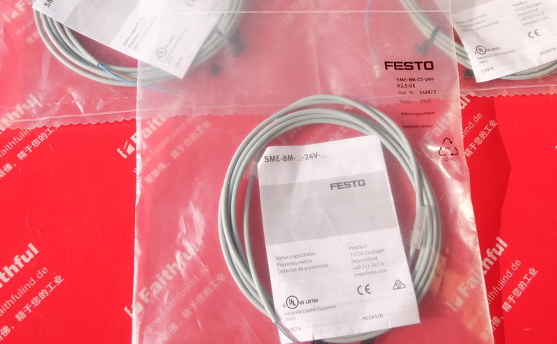 Festo 543872 费斯托接近开关 SME-8M-ZS-24V-K-2,5-OE