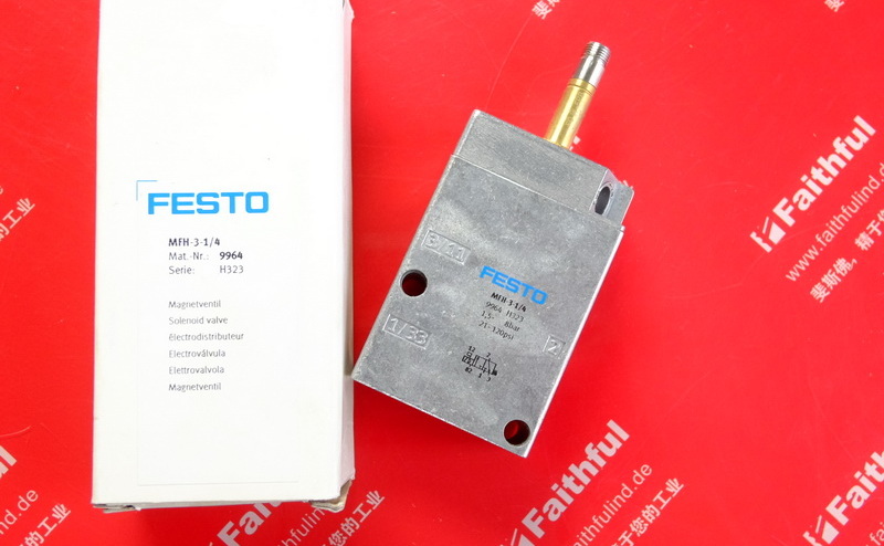 Festo 9964 费斯托电磁阀 MFH-3-1/4