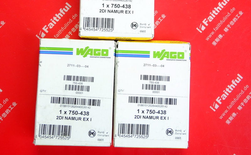 Wago 750-438 万可2通道数字量输入模块 WAGO I/O SYSTEM