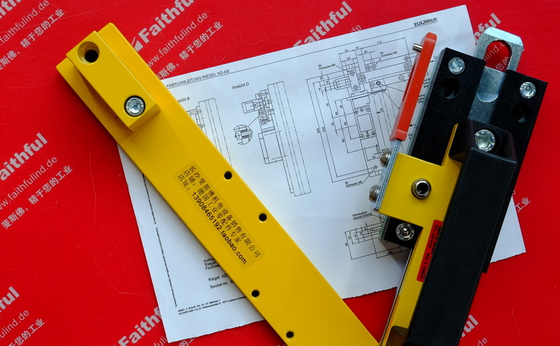 Euchner 083890 安士能全新适用于NZ.VZ和NZ.VZ.VS系列安全开关的门闩 RIEGEL NZ-AB