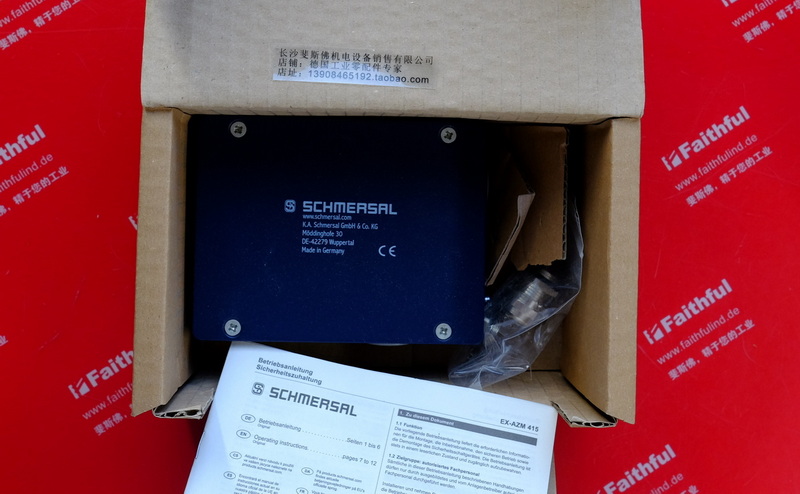 Schmersal 101186171 施迈赛开关 EX-AZM 415-11/11ZPK 24VAC/DC