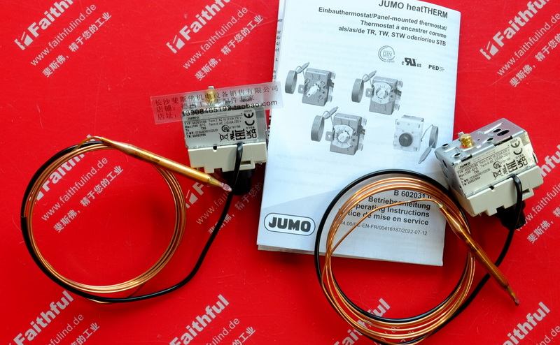 Jumo 60002994 久茂全新温度传感器 heatTHERM 602031/80 100度