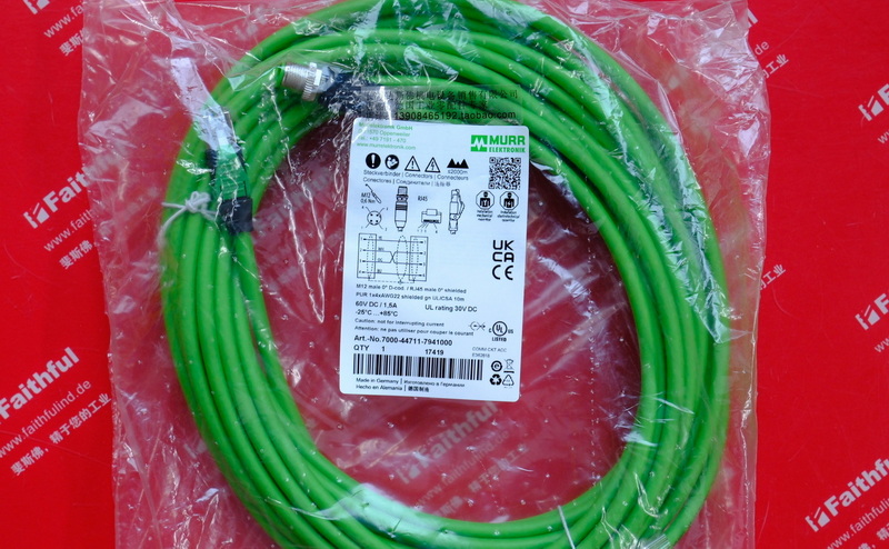 Murr 7000-44711-7941000 穆尔连接线 M12 RJ45 D-CODE